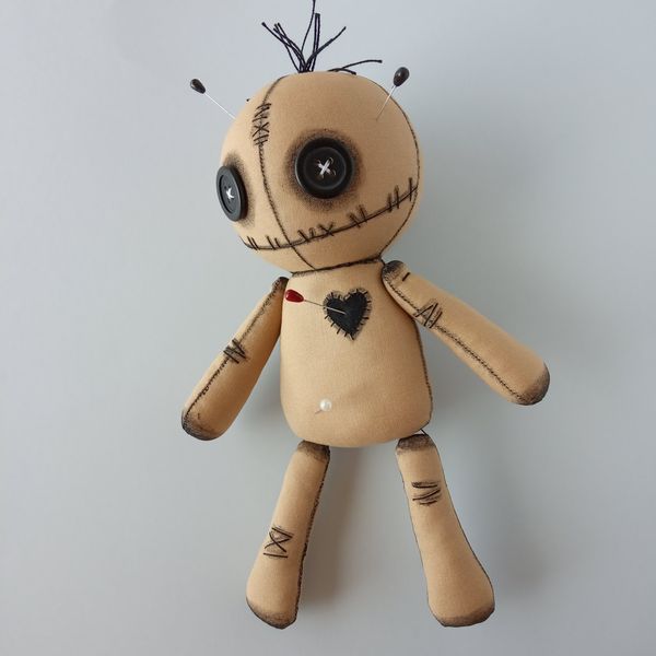 Voodoo Doll Sewing Pattern PDF, Creepy Cute Doll Tutorial, G - Inspire ...