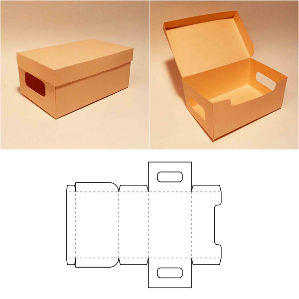 Envelope Storage Box Template SVG Graphic by CraftAddicted · Creative  Fabrica