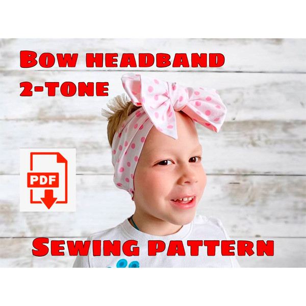 Reversible Headband, child -Adult