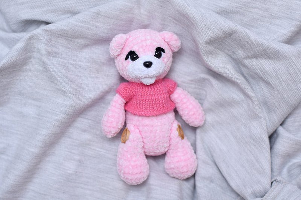 strawberry bear stuffed toy