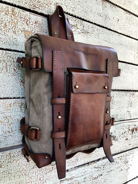 Canvas & Leather Bags for Men