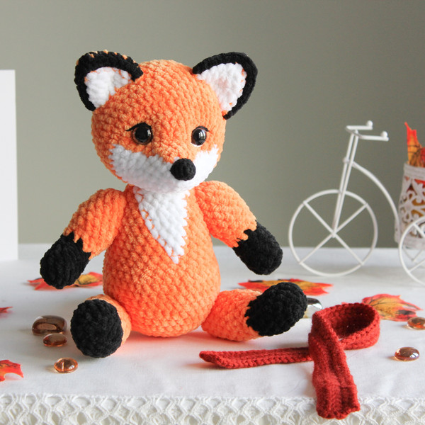 Amigurumi Crochet Animal Tutorial For Beginners, How To Crochet A Fox