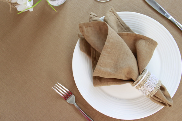 Linen Napkins, Cloth Dinner Table Weeding Linen napkin set: 2, 4, 6, 8, 10,  12, 50 napkins bulk