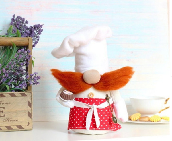 Kitchen Decor - Chef Gnome - Home Decor; Coffee Bar Gnome