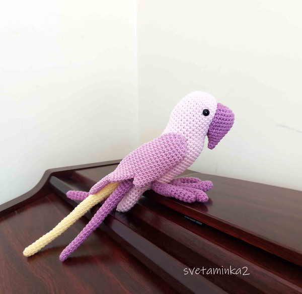 DIY Amigurumi Crochet Kit Little Parrot / Craft Project Crochet Parrot /  Handmade Parrot / -  Canada