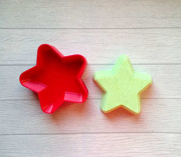 Star Bath Bomb Mold 3D model