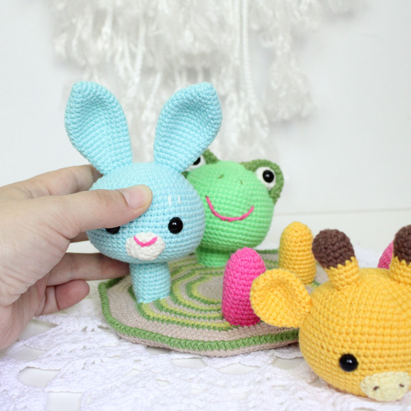Baby Frog pattern by Anastasia Kirs