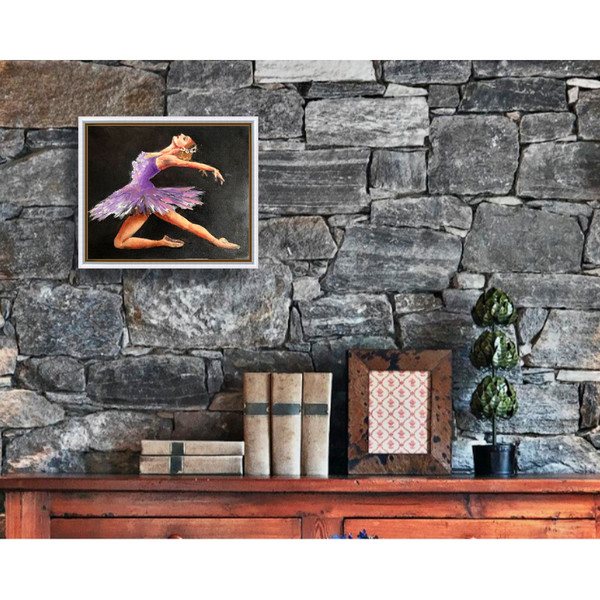 ballet dancer art painting