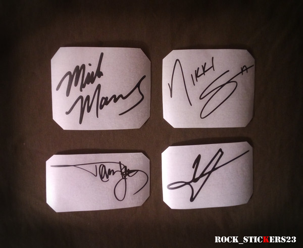 Motley Crue autographs vinyl decal rock.png