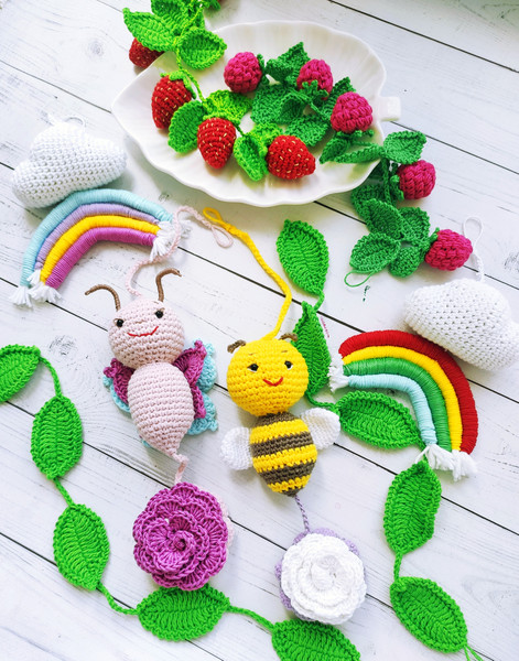 baby Mobile crochet PATTERN