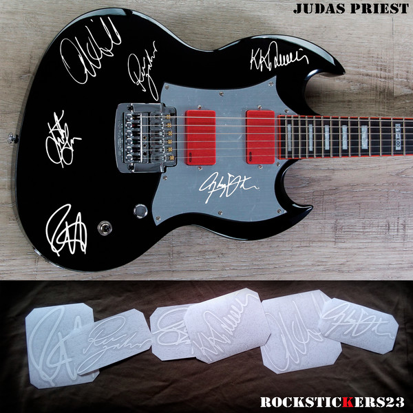 Judas Priest decal guitar stickers.png