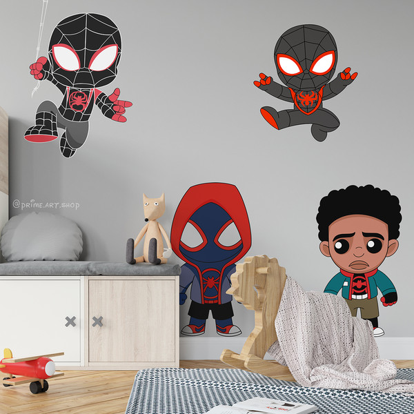 Set of 600 Spiderman Stickers