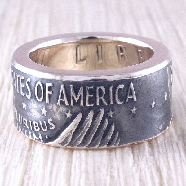 Dollar coin ring