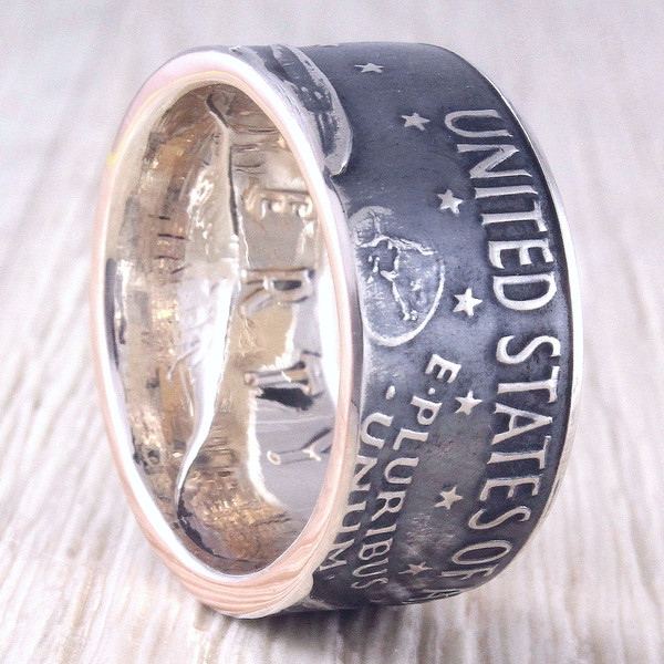 Dollar coin ring