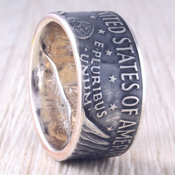 Dollar coin ring