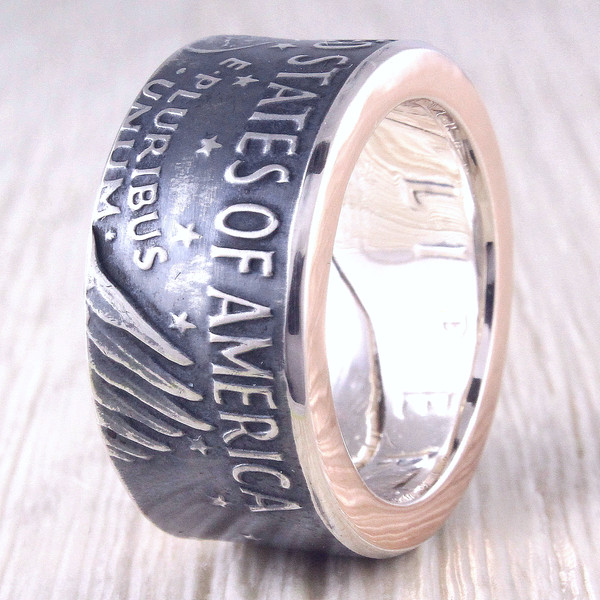 Dollar coin ring