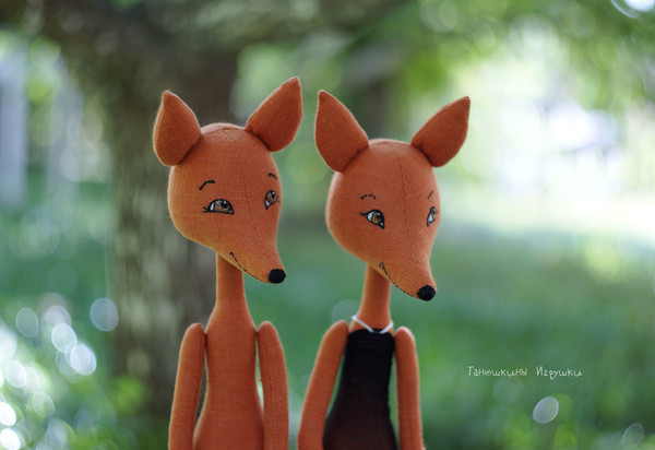 pdf pattern for doll fox