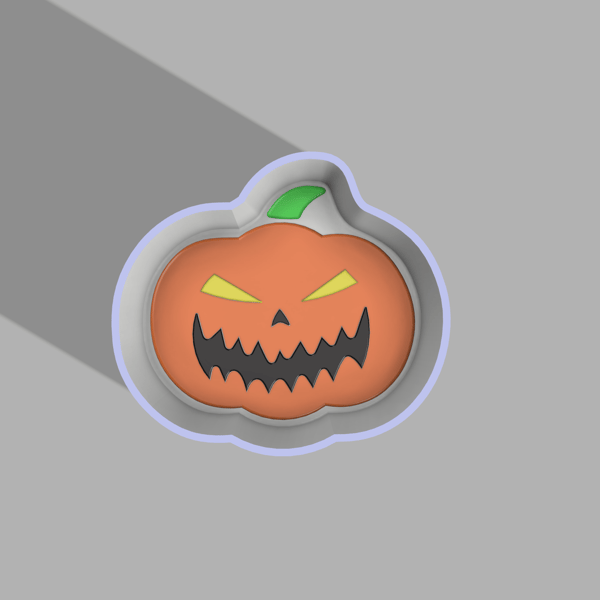 Pumpkin Halloween Bath Bomb Mold