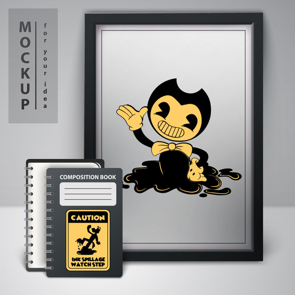 Bendy and the Ink Machine logo inspired Digital download, Bendy and the Ink  Machine svg, Bendy and the Ink Machine vecto