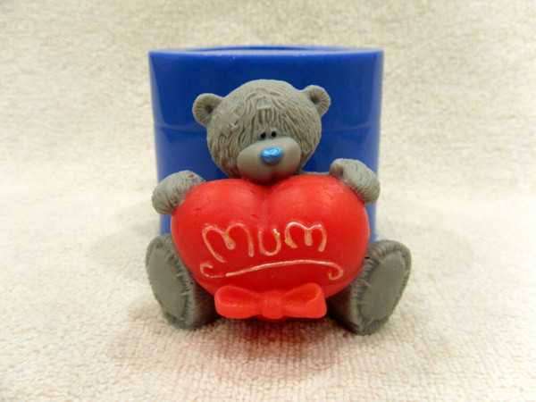 TEDDY BEAR WITH HEART Silicone Mold