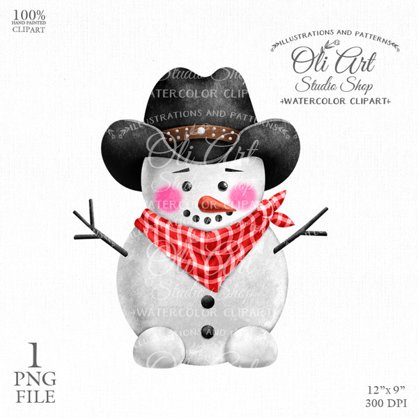 Cowboy snowman clipart.jpg