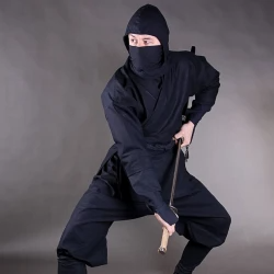 Japanese Ninja suit Uniform costume cotton 100% shinobi full set