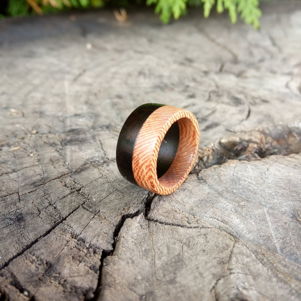 Wood Ring, Womens Wood Ring, Wooden Womens Ring, Wooden Ring - Inspire  Uplift