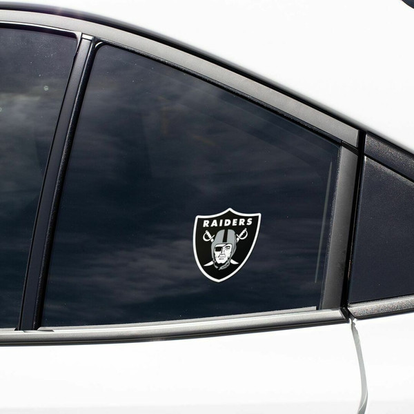 Las Vegas Raiders (Oakland) Heart NFL Football Car Laptop Cup Sticker  Decal