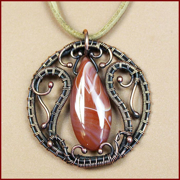 Wire wrapping pendants tutorials PDF