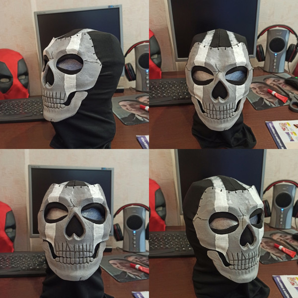 Ghost mask - Operator MW2 airsoft or cosplay - Inspire Uplift