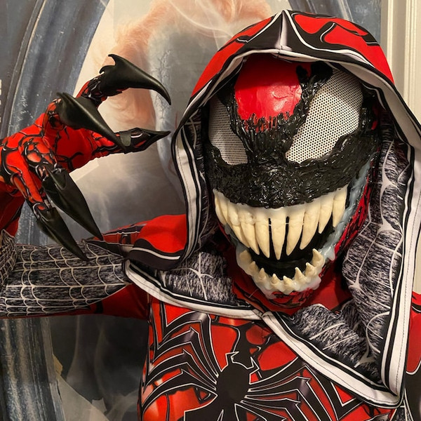 Carnage mask / Carnage helmet / Carnage cosplay - Inspire Uplift