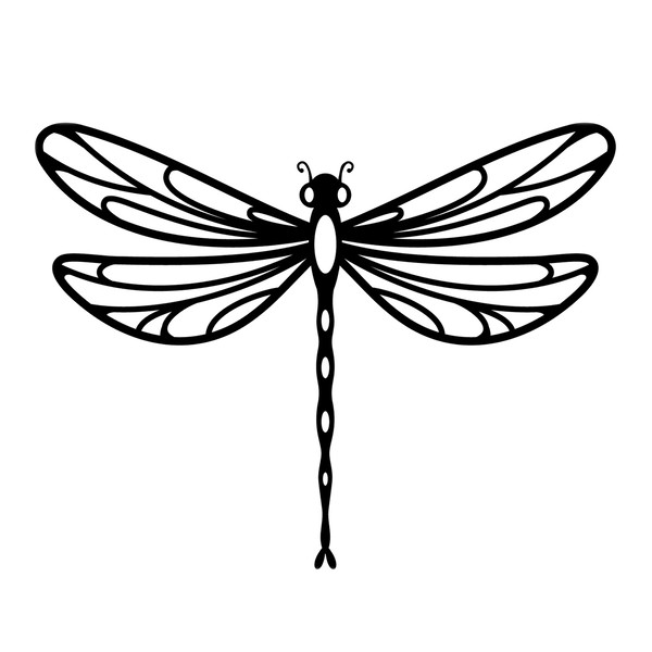Dragonfly svg, dragonfly template, dragonfly dxf, dragonfly - Inspire ...