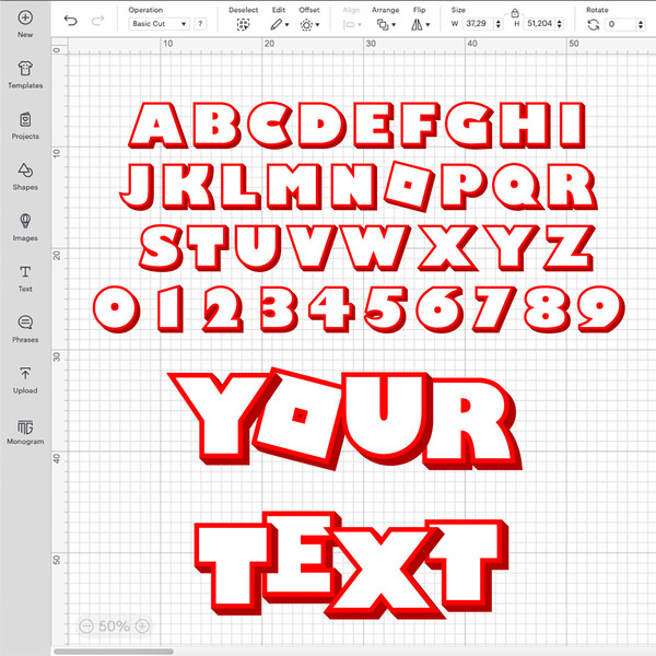 Roblox Letters number symbol character logo SVG digital file