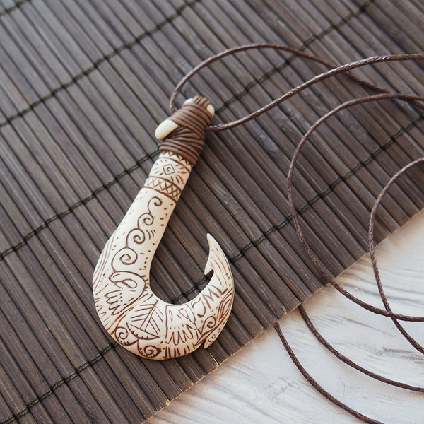 Medium Fish Hook Pendant