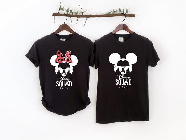 2023 Disney Squad Comfort colors Shirt, Disney Squad Shirts, Disney Family Vacation Shirts, Mickey Minnie Disney Squad Shirts, Disney TripS.jpg