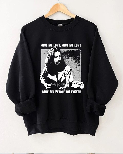 Music Singer 80S Give Me Love Harrison , George Give Me Peace On Earth Harrison Classic T-Shirt.jpg