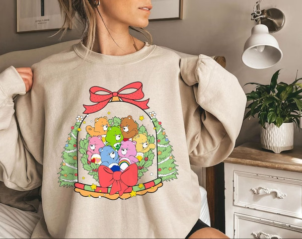 Care Bear Shirt, Care Bears Christmas Sweatshirt, 80s Cartoon Shirt, Care Bears Party Shirt, Care Bears Christmas Birthday Gift.jpg