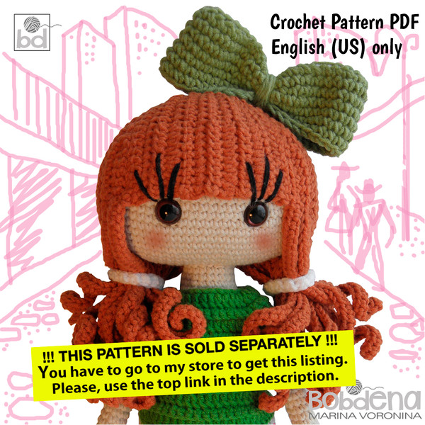 Katy Amigurumi Doll Pattern