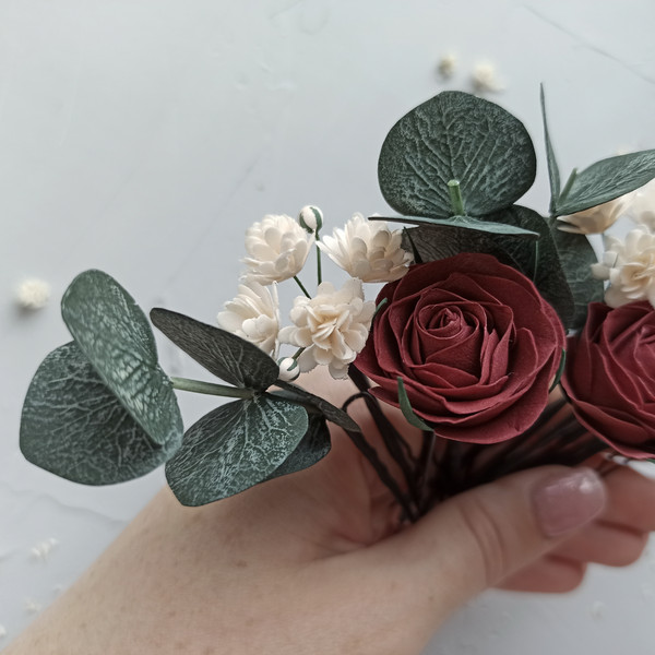 Burgundy-bridal-hair-piece-Floral-eucalyptus-hair-pins-Fall-wedding-headpiece-24d.jpg