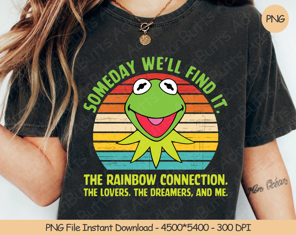 Someday We'll Find It PNG  Digital Design Download  Sublimation PNG  Funny Kermit The Frog PNG.jpg