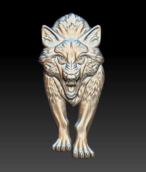 3D file Tiger head STL file 3d model - relief for CNC router or 3D