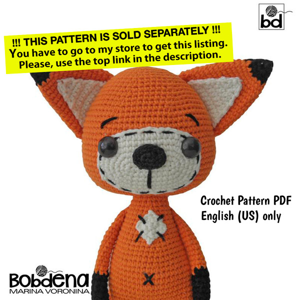 Fawn Crochet Pattern, Amigurumi fawn pattern PDF, amigurumi - Inspire ...