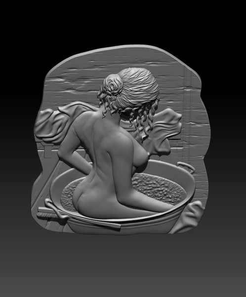 3D Model STL file Girl