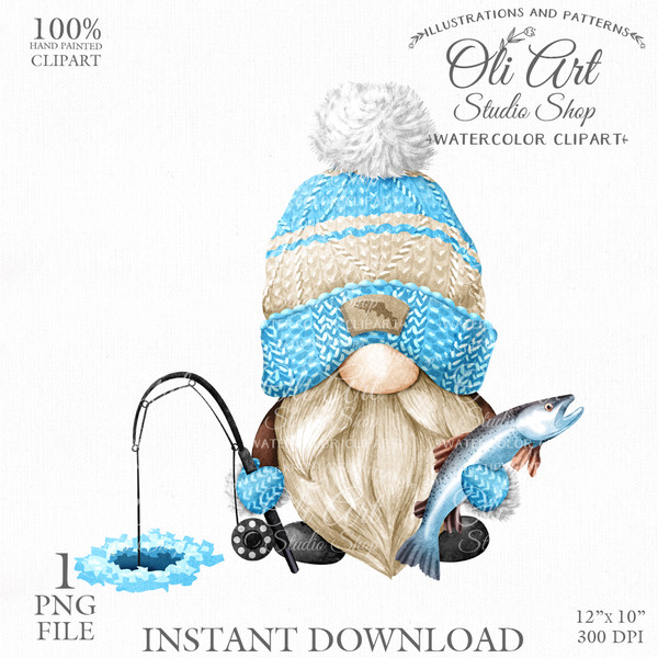 Ice fishing gnome clipart_1.JPG