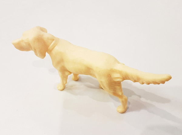 7 Vintage USSR Modern Art Deco Animal Figurines DOG Plastic 1970s.jpg