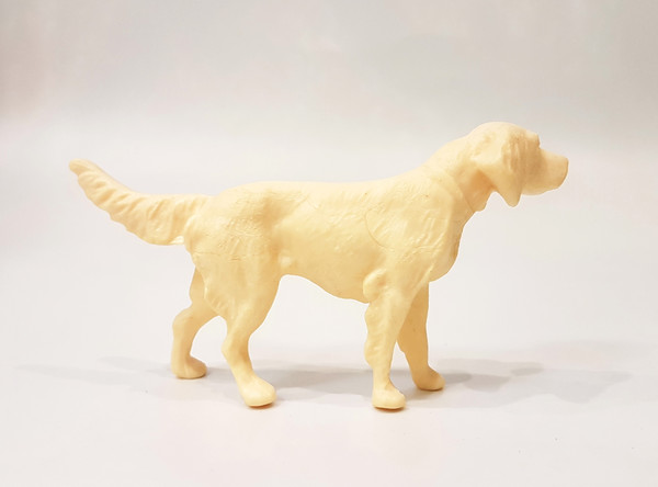 8 Vintage USSR Modern Art Deco Animal Figurines DOG Plastic 1970s.jpg