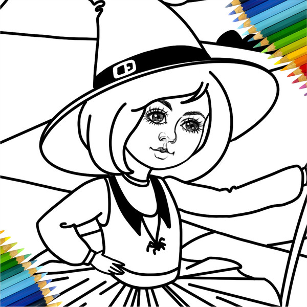 Coloring cute witch3.jpg