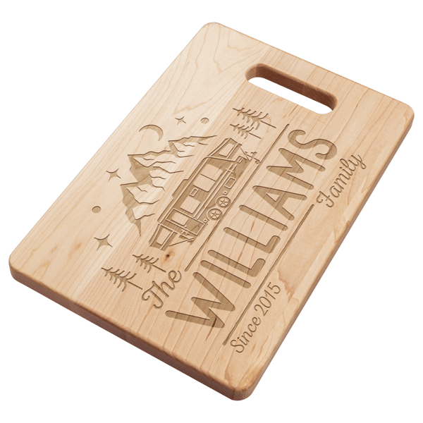 Husband and wife Camping partners for life, personalized cutting board, Rv  gifts, Rv decor, Camper decor, Wedding gift - Large: 13.75 x 9.75/4 -  Yahoo Shopping