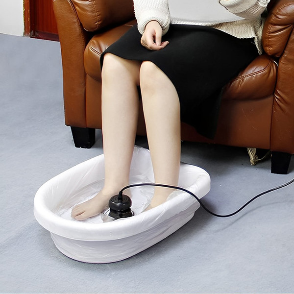 Portable Ionic Bath Spa Ion Foot Detox Machine With Tub & pack of