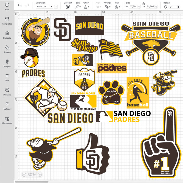 san diego padres cricut.jpg